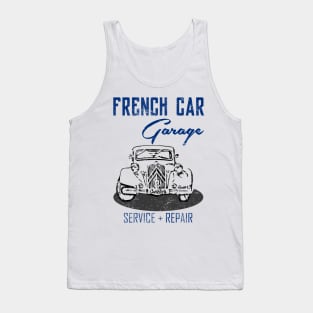 french car garage - service repair Tank Top